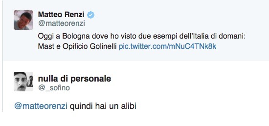 4 Renzi alibi