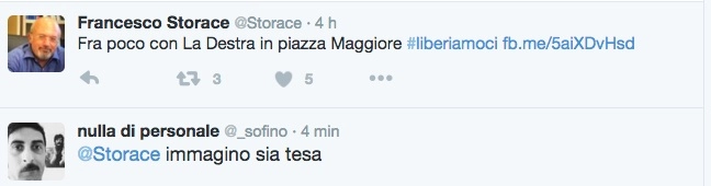 5 Storace destra tesa
