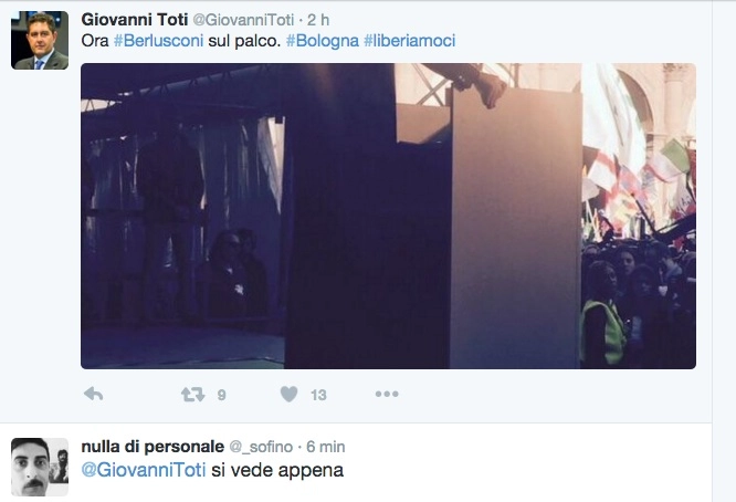 9 Toti si vede appena